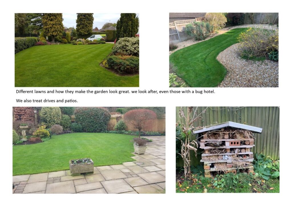 collection of gardens we help with